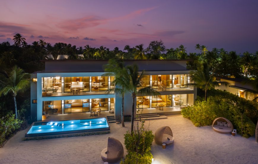 Three-Bedroom Beach Residence with Private Pool