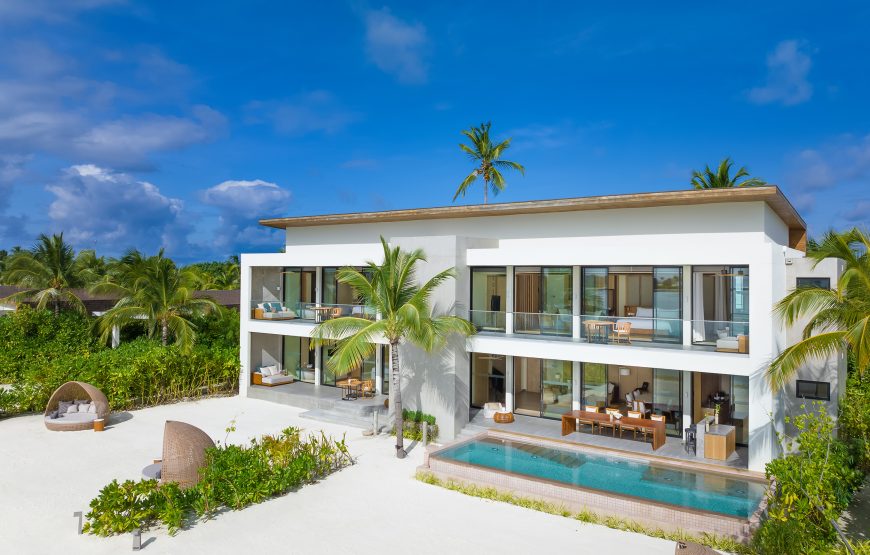 Three-Bedroom Beach Retreat with Private Pool