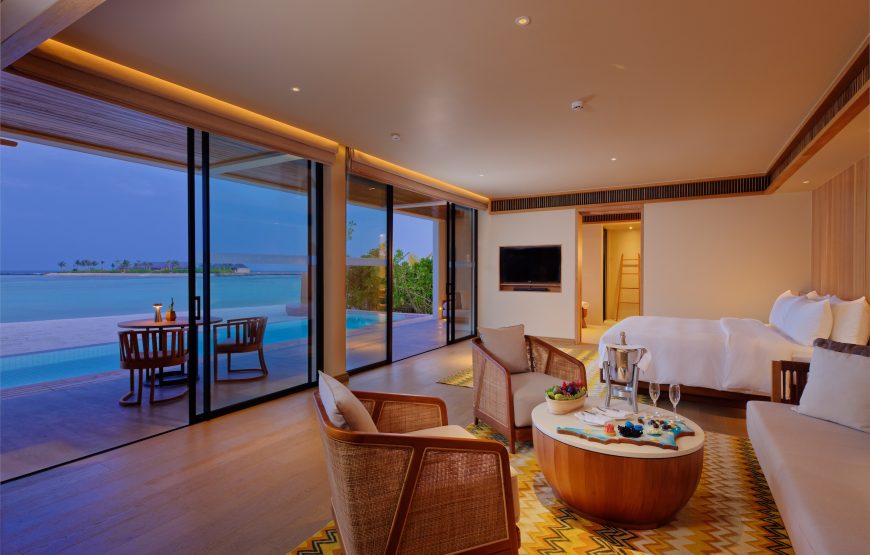 Three-Bedroom Beach Residence with Private Pool