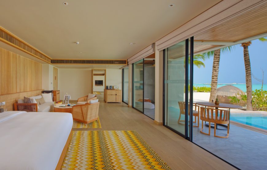 Three-Bedroom Beach Residence with Private Pool