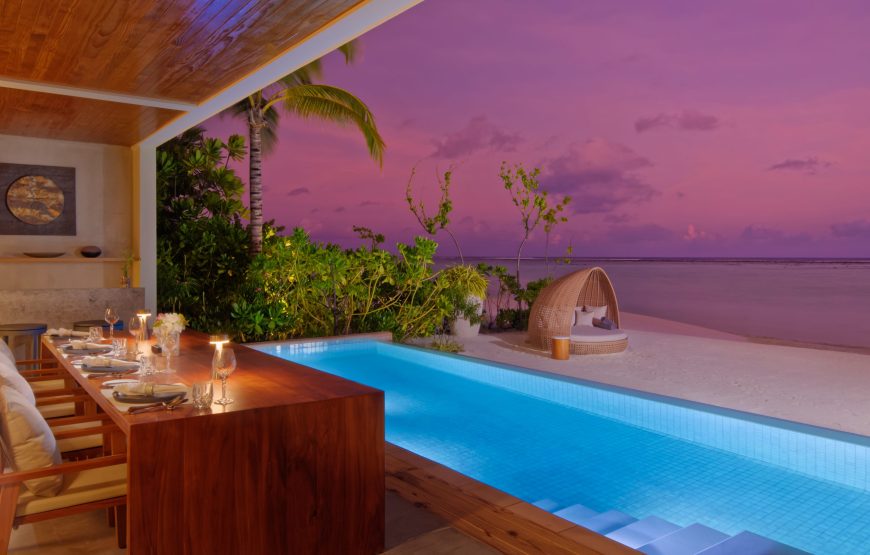 Three-Bedroom Beach Retreat with Private Pool