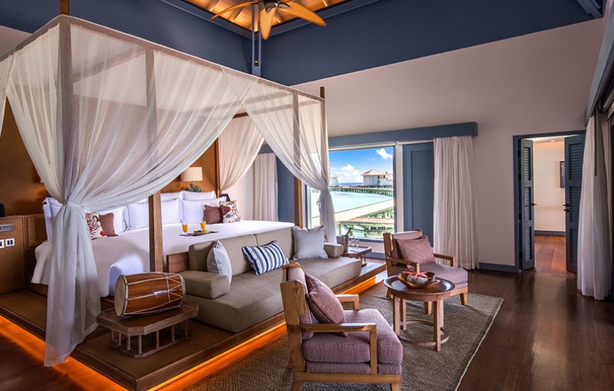 SUNSET OVERWATER VILLA WITH POOL