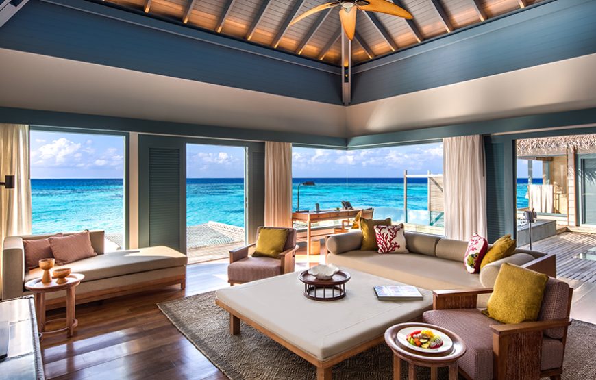 SUNSET OVERWATER VILLA WITH POOL