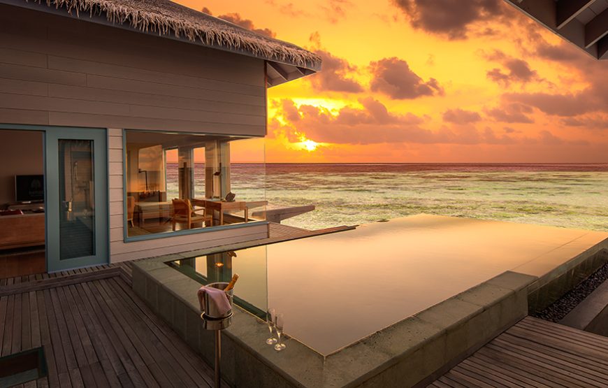 SUNSET OVERWATER VILLA WITH POOL